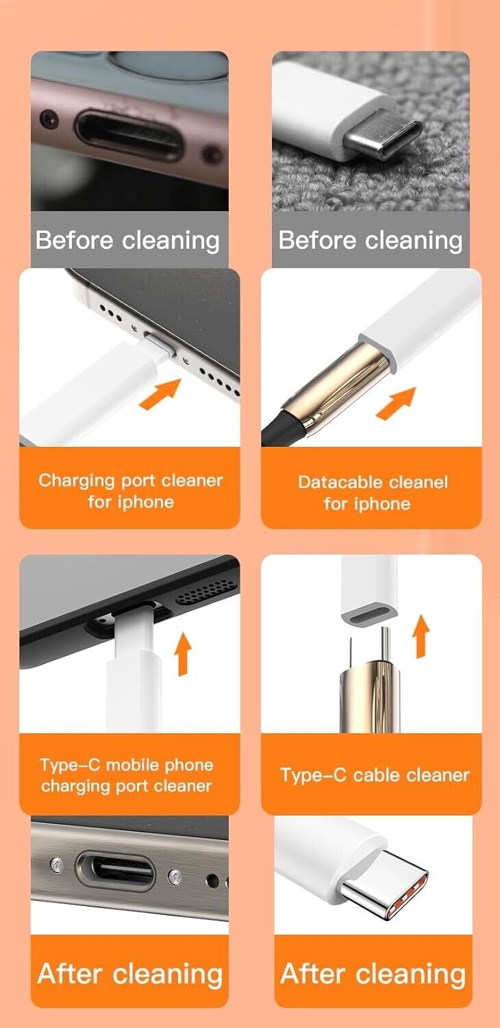 32 in 1 Multi-Function Cleaner Kit for Earbuds Laptop Phone Cleaning Brush Tool