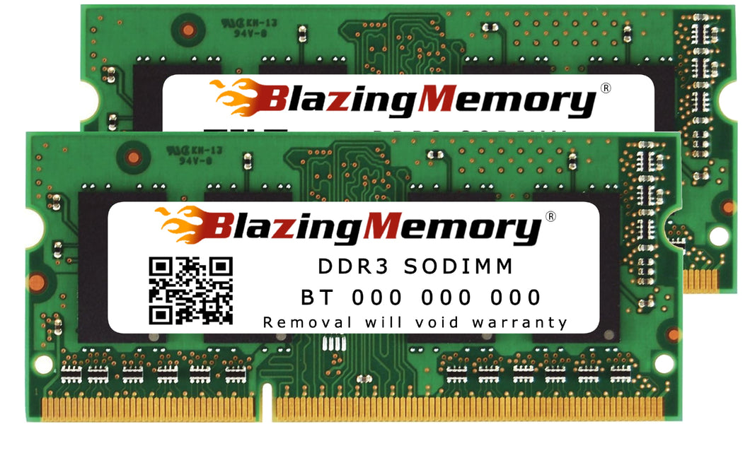 8GB KIT 2 x 4GB DDR3 1333 PC3-10600 SODIMM LOW DENSITY LAPTOP MEMORY