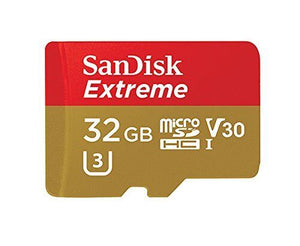 SanDisk 32GB microSD Extreme 100MB/s A1 4K U3 32G SD SDHC microSDHC SDSQXAF-032G