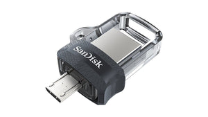 SanDisk 16GB OTG Dual Ultra USB m3.0 Micro Flash Thumb Drive Memory SDDD3-016G