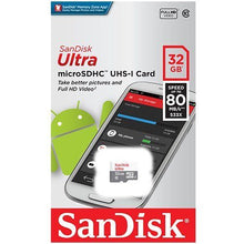 Load image into Gallery viewer, SanDisk 32GB 32G Ultra Micro SD HC Class 10 TF Flash SDHC Memory Card mobile