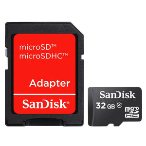 SanDisk 32GB MicroSD Micro SD SDHC TF Flash Class 4 Memory Card 32G with Adapter