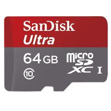 Load image into Gallery viewer, SanDisk Mobile Ultra 64GB micro SDXC SD XC C10 Card 48MB/s SDSDQUAN-064G-G46A