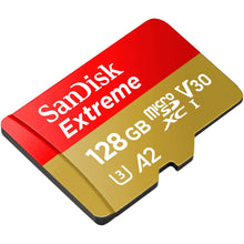 Load image into Gallery viewer, SanDisk 128GB Extreme 190MB/s Micro SD MicroSDXC UHS-I Memory Card SDSQXAA-128G