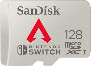 SanDisk 128GB microSDXC Card for Nintendo Switch Apex Legends Edition