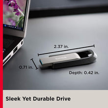 Load image into Gallery viewer, SanDisk 128GB Extreme Go USB 3.2 Flash Drive Speed 400MB/s SDCZ810-128G