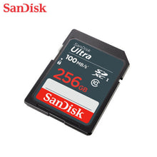 Load image into Gallery viewer, SanDisk Ultra 256GB SDXC Class 10 Memory Card 100Mbps SDSDUNR-256G-GN3IN