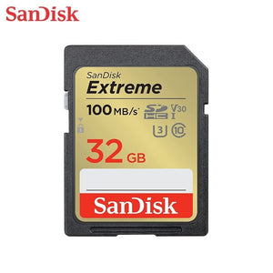 SanDisk 32GB Extreme Class10 UHS-I U3 SDHC Memory Card 100MB/s 4K