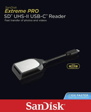 Load image into Gallery viewer, SanDisk Extreme PRO SD Memory USB Type-C Card Reader SDDR-409 SDHC SDXC OPEN BOX