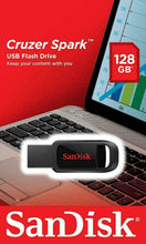 Load image into Gallery viewer, SanDisk 128GB Cruzer Spark USB Flash Pen Drive SDCZ61-128G-B35 Sealed Retail