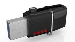 SanDisk 32GB OTG Dual Ultra USB 3.0 Micro Flash Thumb Drive Memory SDDD2-032G