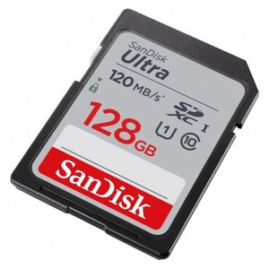 SanDisk 128GB ULTRA SDXC SD 120mb/s Camera Flash Memory Card SDSDUN4-128G