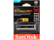 Load image into Gallery viewer, SanDisk 128GB EXTREME PRO Cruzer USB 3.1 Flash Memory Pen Drive SDCZ880-128G