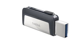 SanDisk 256GB OTG Ultra Dual USB TYPE-C USB 3.1 Pen Flash Drive SDDDC2-256G