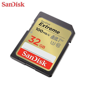 SanDisk 32GB Extreme Class10 UHS-I U3 SDHC Memory Card 100MB/s 4K