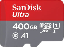 Load image into Gallery viewer, SanDisk 400GB Ultra microSDXC UHS-I Memory with adapter 100MB/s SDSQUAR-400G