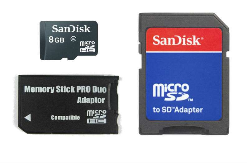 8GB Memory Stick MS Pro Duo Memory Card for Sony PSP Cybershot Camera Webbie
