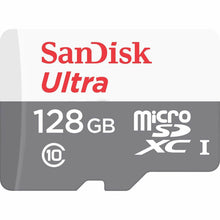 Load image into Gallery viewer, SanDisk Ultra 128GB 80MB/S Class 10 Micro SD MicroSDXC TF Memory Card SDSQUNS