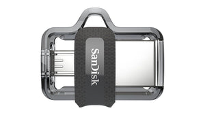 SanDisk 16GB OTG Dual Ultra USB m3.0 Micro Flash Thumb Drive Memory SDDD3-016G