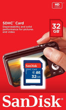 Load image into Gallery viewer, New SanDisk 32GB SD SDHC Class 4 Camera Flash Memory Card 32 G SDSDB-032G